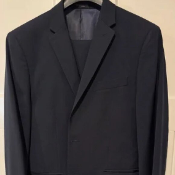 John Varvatos Elegant Blue Suit - Picture 1 of 7